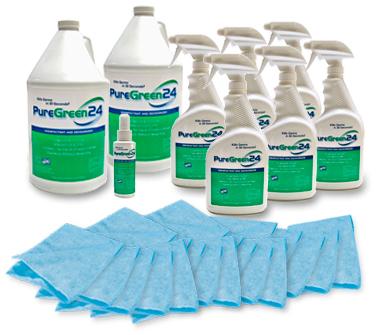 Pure Green 24 Disinfectant Institutional Pack