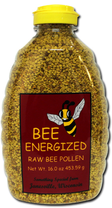 Bee Energized Raw Bee Pollen 3.5oz 