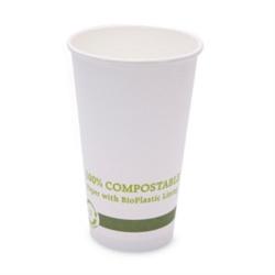 Paper Hot Cups with PCA lining    50 pack - 16oz