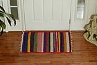 100% Recycled Silk Area Rug 4x6 
